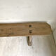 Massive old wooden bench