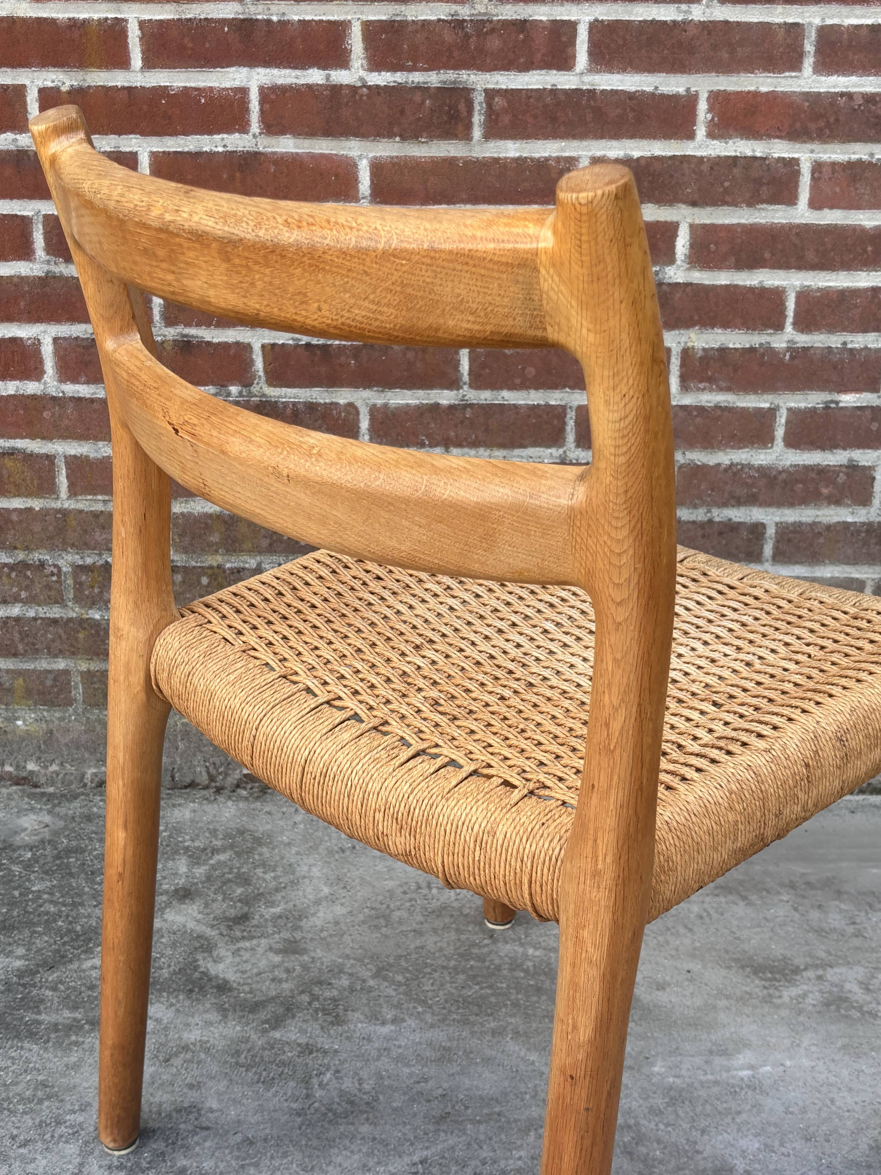 Mid Century Niels O Moller Chair model 84 Danish Design