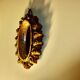 Vintage cabochon mirror by georges pelletier for la roue vallauris 1950