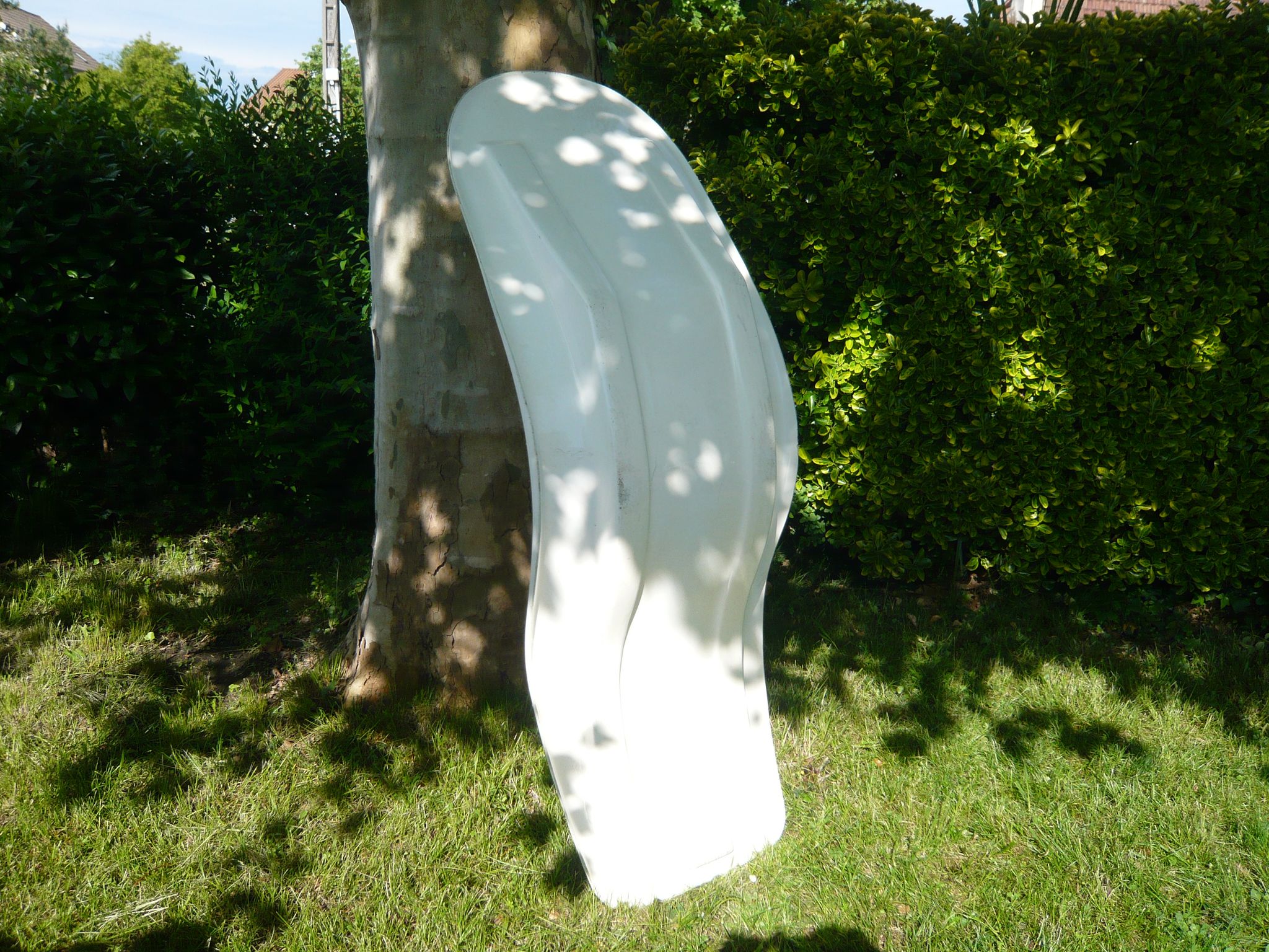 Fiberglass sunlounger from the 70's