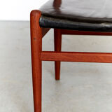 Hans J. Wegner Dining Chair W2 for CM Madsen I Set of Three