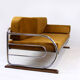 Bauhaus Tubular Chrome Steel Sofa from Hynek Gottwald, 1930s