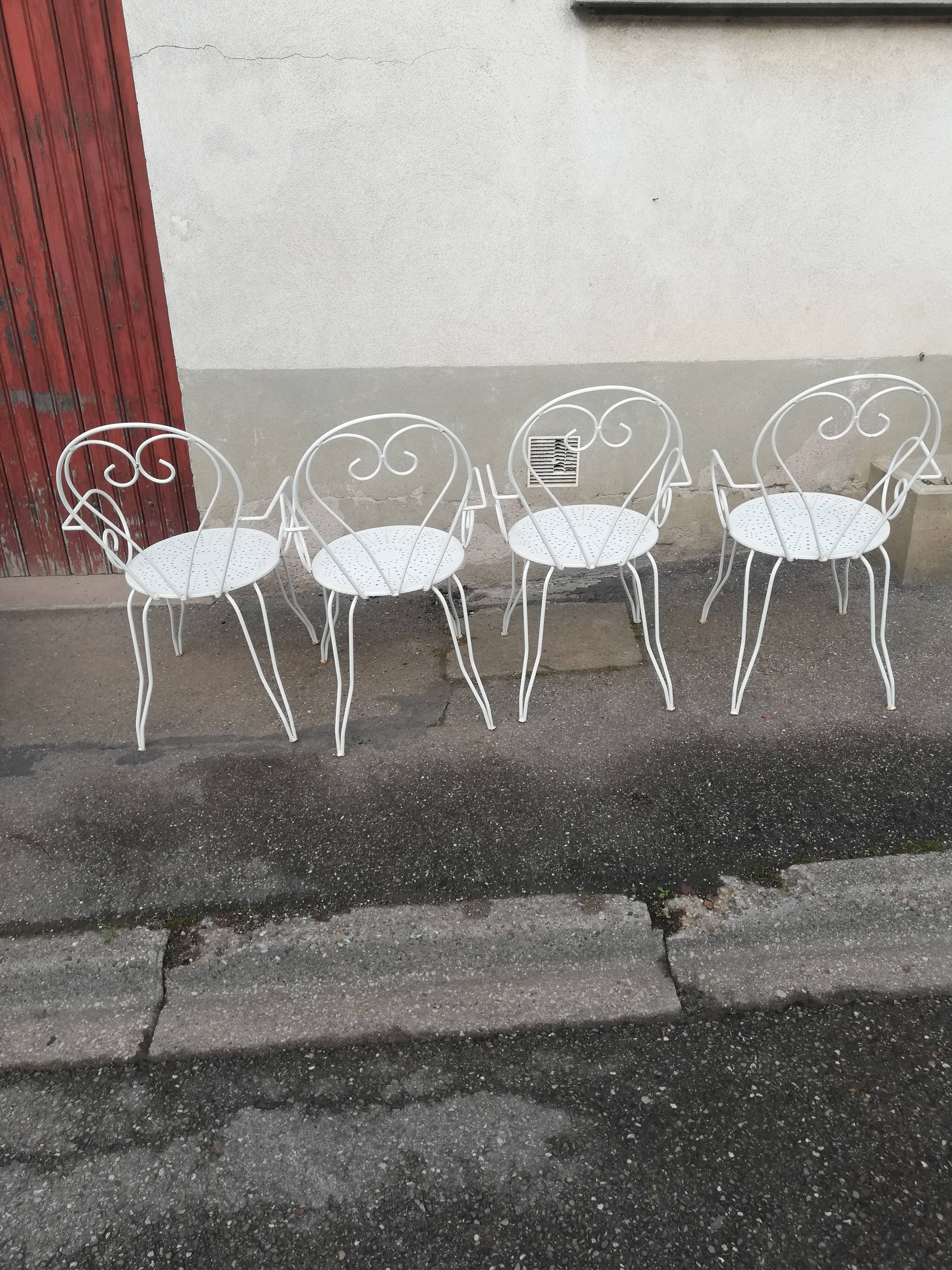 Wrought iron garden room