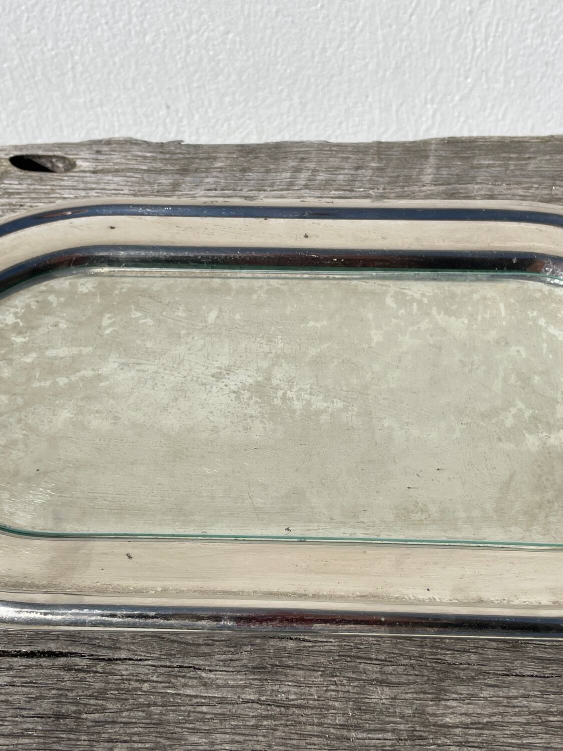 Silver-plated duck dish