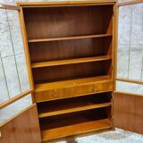 Showcase library 1960 vintage Scandinavian