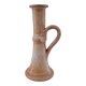 ​Bougeoir Artisanal en Terre Cuite Brute – Circa 1970