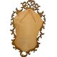 Miroir mural vintage style baroque / rococo avec cadre en bois