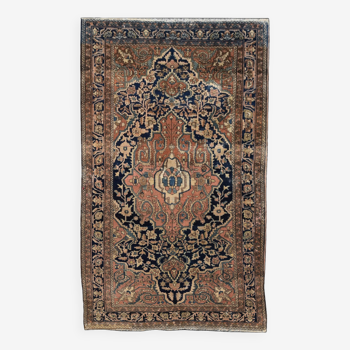 Tapis d'orient ancien iran sarouk 128x209 m