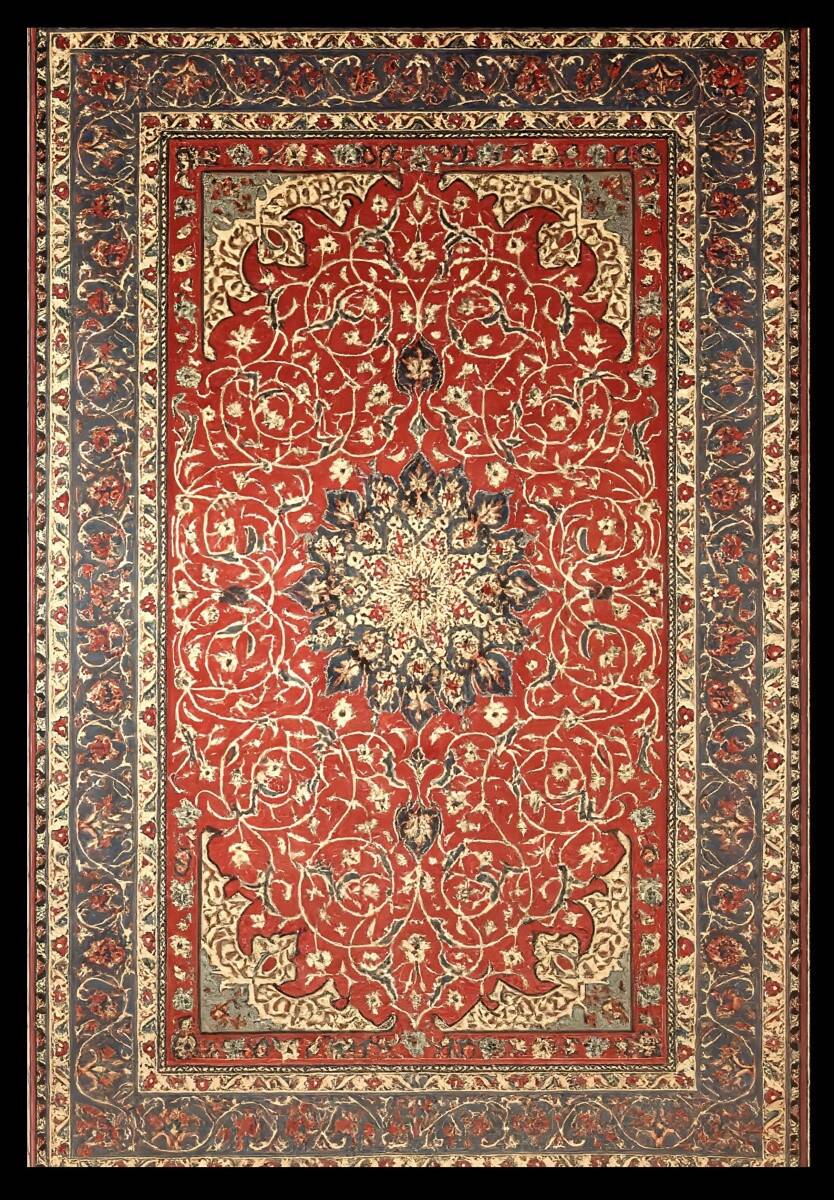 Persian carpet Ispahan Najafabad 300x200 cm