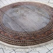 Tapis Vintage Indo-Seraband en Laine (253cm), Années 1970
