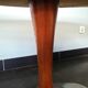 Czech vintage coffee table, wood and metal