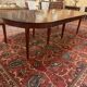 Extendable Louis XVI style mahogany dining table from the Directoire period