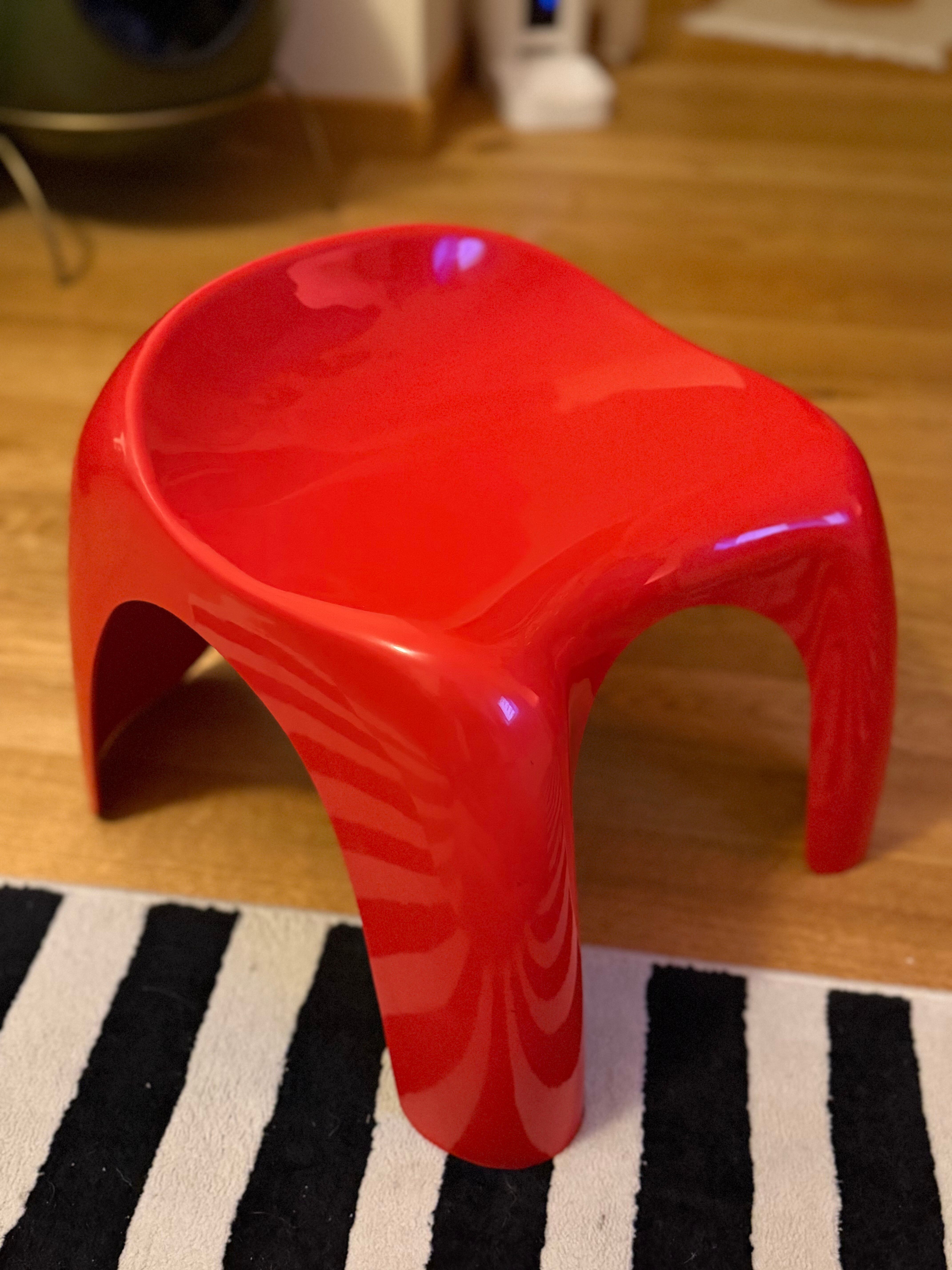 Chaise enfant « Efebino » par Stacy Dukes pour Artemide, 1970