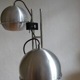 Goffredo Reggiani Lampadaire Eye ball 1970 3 lumières orientables