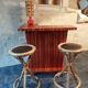 Comptoir de bar formica