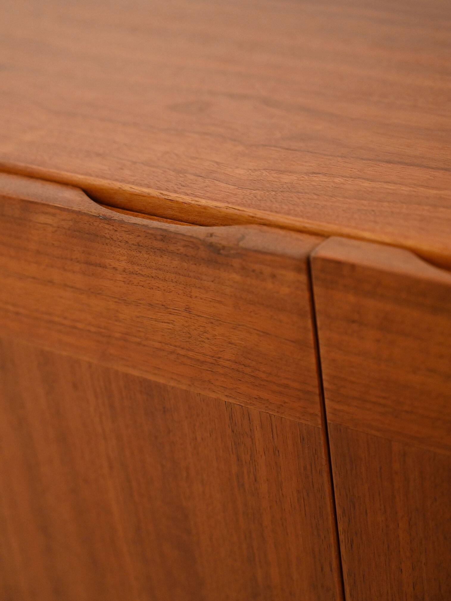 Sideboard in teak with six doors attributed to Nils Jonsson