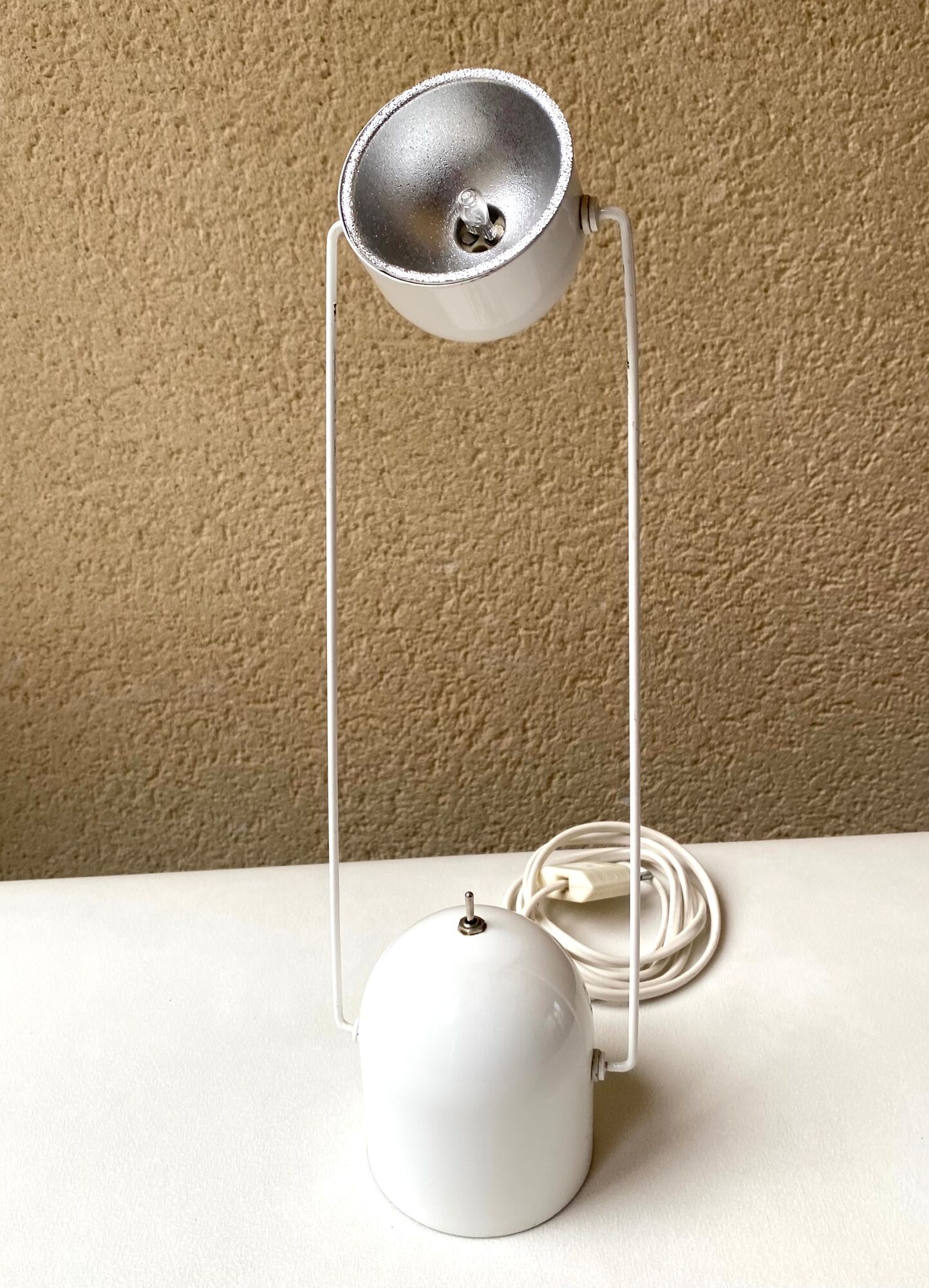 Desk lamp design Memphis italy vintage 70s Stillplast