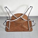 Vintage 1950s pedestal side table