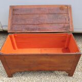 Old wooden chest 135cm long
