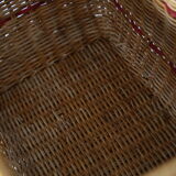 Wicker basket, picnic basket