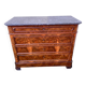 Commode Louis Philippe en placage d'acajou