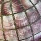 Vintage pink capiz shell chandelier/pendant lighting