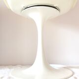 Pair of vintage tulip foot swivel chairs