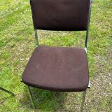 4 stackable chairs 1970