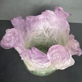 Daum vase in glass paste