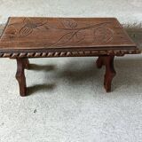 Antique footrest
