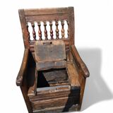 Fauteuil coffre, XVIIIè siècle