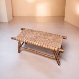 NAYA leather bench