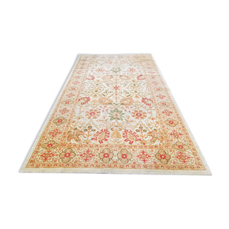 Tapis d'orient fait main vintage indo persan agra 312 x 216