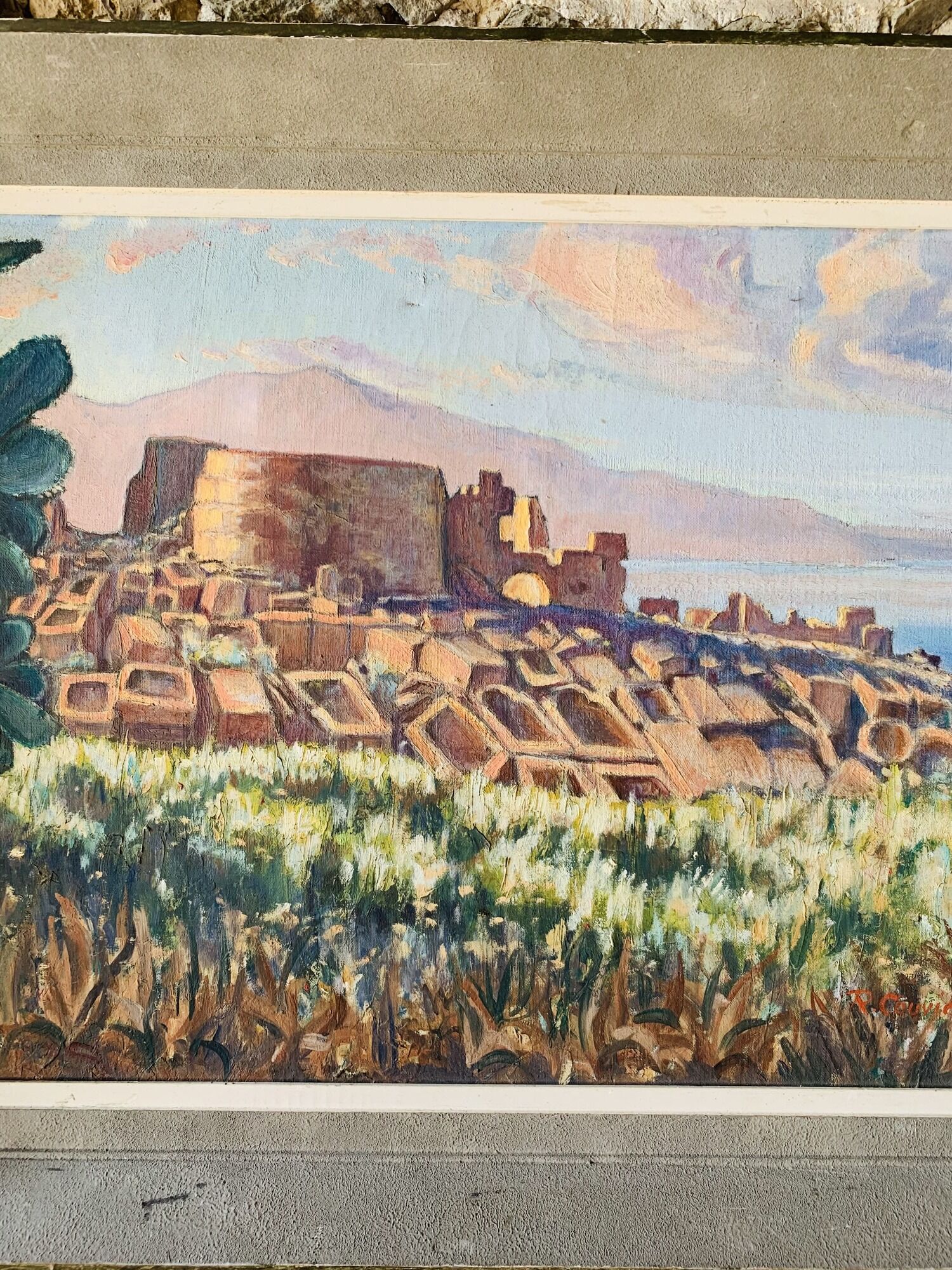 Orientalist painting by R. Couvidat - 91cmx73cm