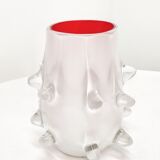 Murano glass vase. Italy 1980s.