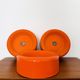 Set of 3 1970s XL Ufo Wall or Ceiling Lamps from Staff