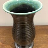 Saint Clement vase in black ceramic