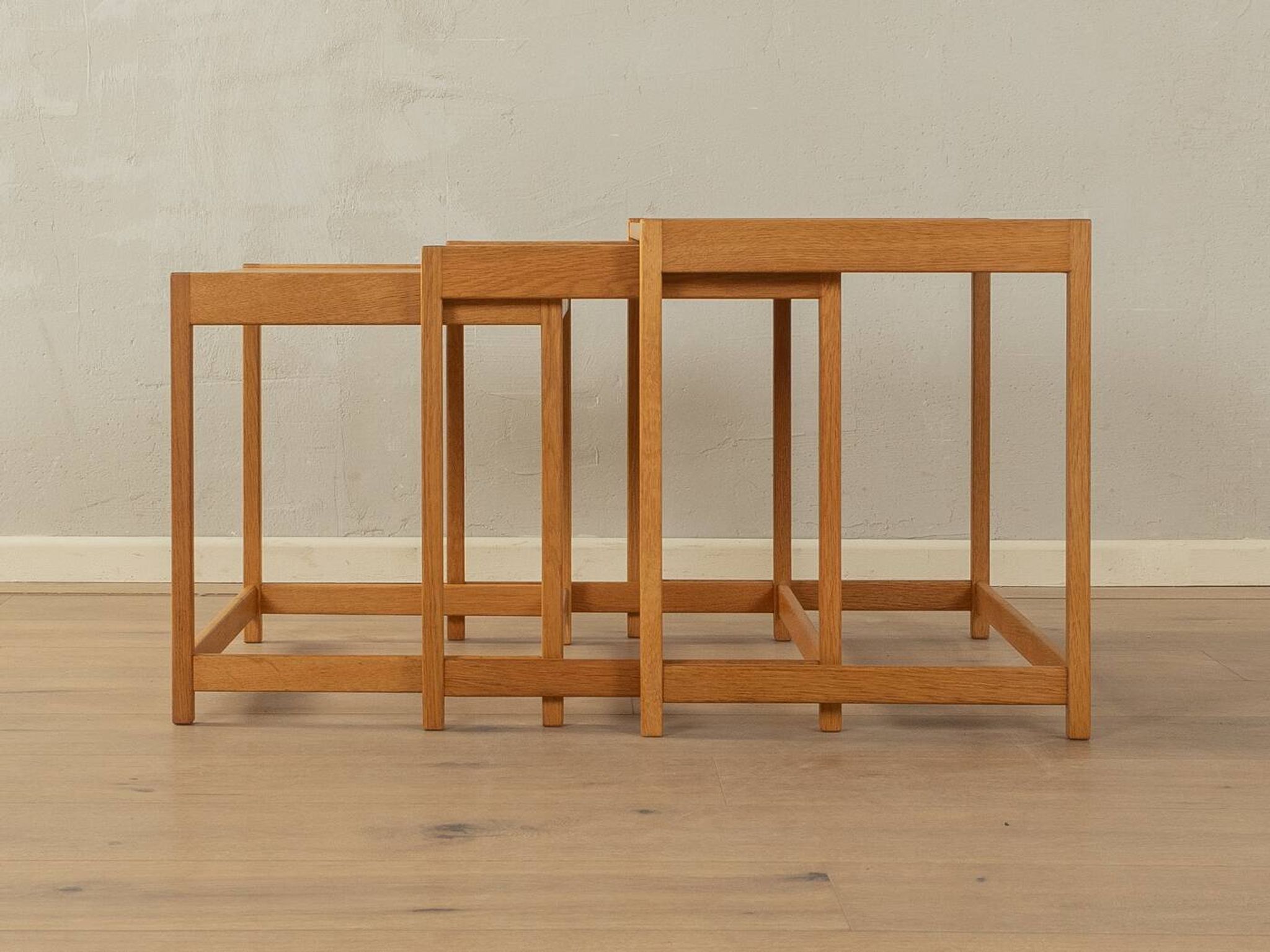 1960s nesting tables by Kurt Østervig for K.P. Møbler
