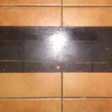 Enamelled steel plate old SNCF 1960