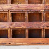 Craft furniture with vintage lockers