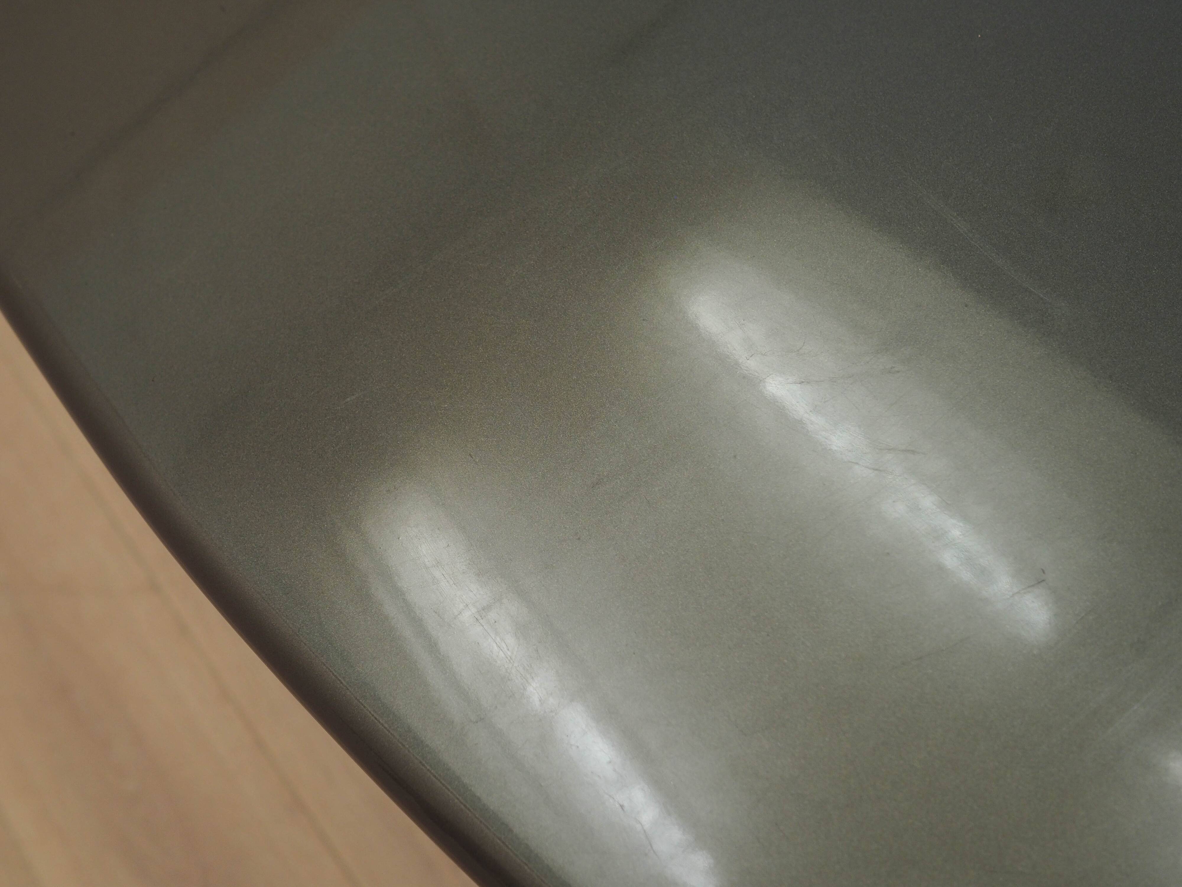 Grey coffee table, Italian design, 1970s, made in Italy