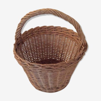 Old wicker basket