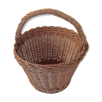 Old wicker basket