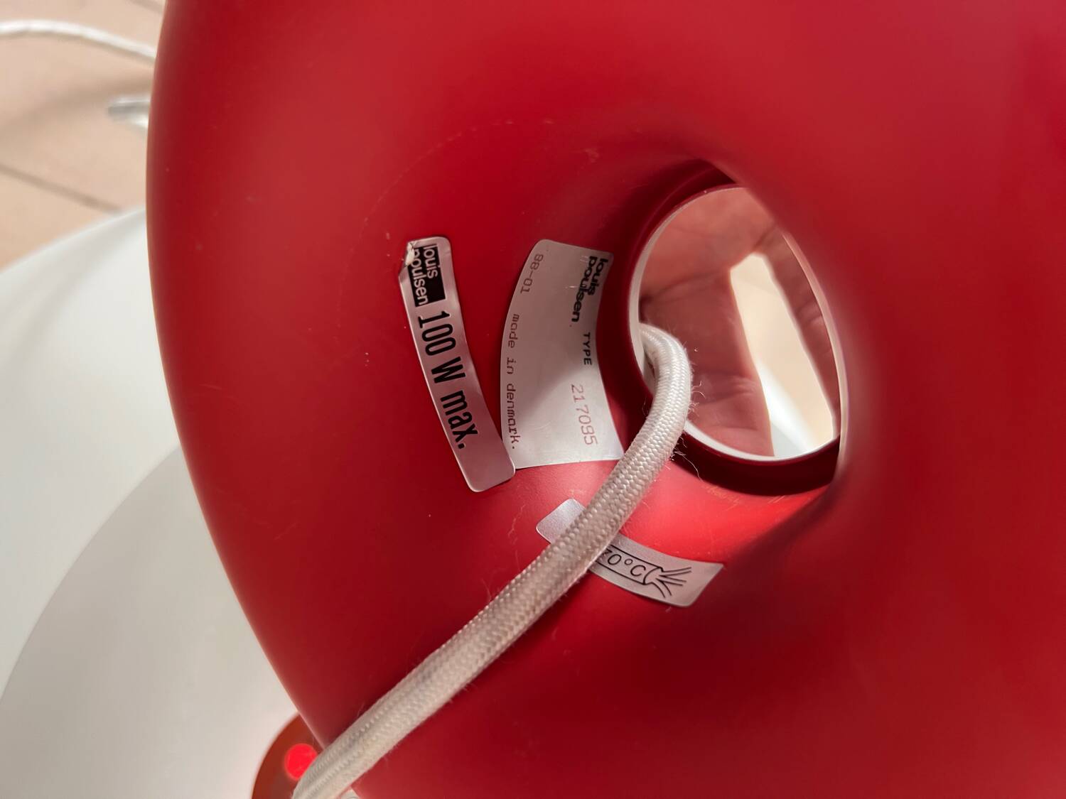 Pair of 2 Danish vintage PH 5 lamps by Poul Henningsen, Louis Poulsen 1958