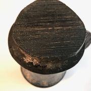 Italian brutalist lidded bronze jug by Lorenzo Burchiellaro, 1960s