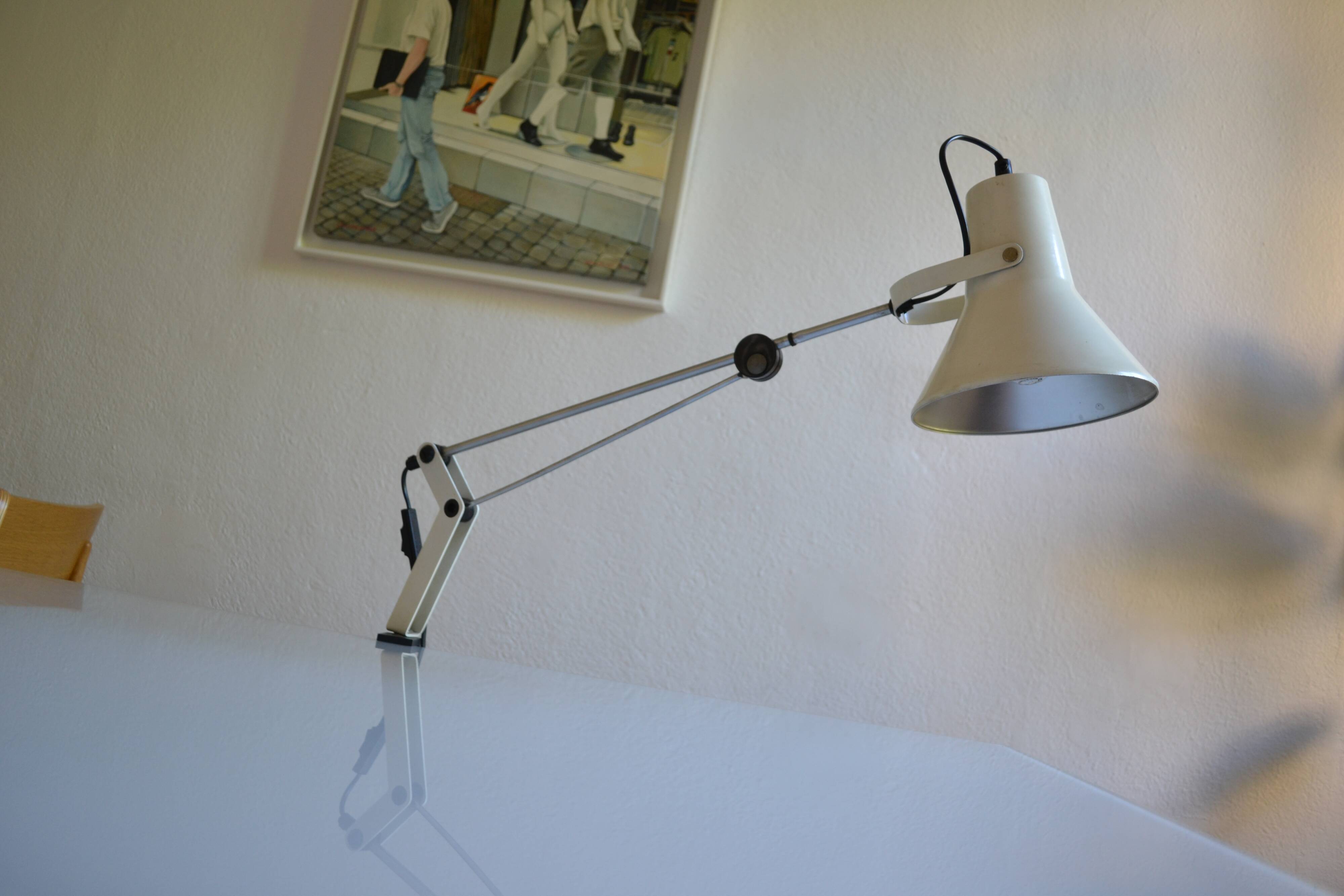 Lampe de bureau articulée vintage 1980 Ikéa A 401