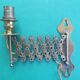 Vintage extendable pantograph wall light