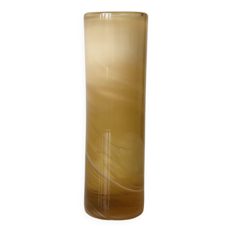 Elegant vintage blown glass vase