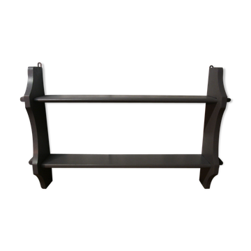 Etagère bois relooké gris