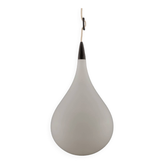 Lampe suspension vintage design Uno&Östen Kristiansson Luxus Vittsjo Suède 1960